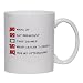 HUG MY OTTERHOUND CHECKLIST Mug for Coffee / Hot Beverage (choice of sizes and colors)