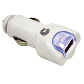 USB car charger for all iPod and iPod shuffle