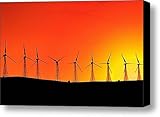 Wind Turbines Canvas Print / Canvas Art - Artist Carson Ganci