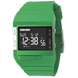 Diesel Green Polyurethane Chronograph Black Dial Unisex Watch #DZ7136