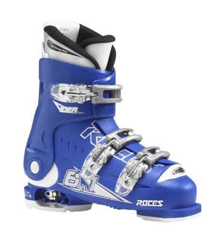 Roces Kinder verstellbarer Skischuh IDEA 22.5-25.5 MP, blue white, 36-40