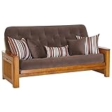UPC 740777785501 product image for Monica Futon Sofa Sleeper w/5 Pillows | upcitemdb.com