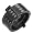 Unique Stainless Steel Spinner Combination Mens Ring Band 10mm Black (7)