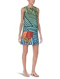 Desigual Damen Kleid VEST_COLLAGE FEMINA 21V2L10 , gr?n (4013) Dress – Gr 38 (M)