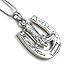 Horseshoe Cowboy Boots Pendant Necklace Lucky Western Cowgirl Charm Ladies Women Fashion Jewelry