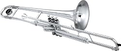 Jupiter 530 Series C Valve Trombone, Lacquer Yellow Brass Bell