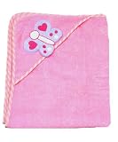 Super Soft Baby Towel by Luvable Friends - pink, one size