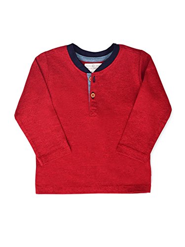 Colored Organics Baby Boys' Organic Henry Henley