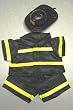 Traditional Firefighter Uniform fits Webkinz, Shining Star and 8"-10" Make Your Own Stuffed Animals
