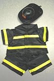 Traditional Firefighter Uniform fits Webkinz, Shining Star and 8-10 Make Your Own Stuffed Animals