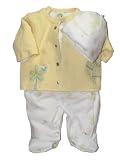 Silly Safari Footie, Jacket, & Cap Set by Little Me - Yellow - 3 Mths