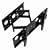 CHEETAH MOUNTS PLASMA LCD FLAT SCREEN TV ARTICULATING FULL MOTION DUAL ARM WALL MOUNT BRACKET FOR 32-55" DISPLAYS UP TO 165LBS BLACK