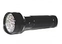 Keystone 28BK 28-LED Super Bright Aluminum Flashlight with Batteries, Black