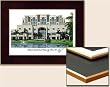 Florida International University Collegiate Laminated Collegiate 18x14 Lithograph