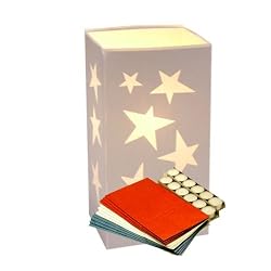 Patriotic - 12 Count Complete LumaBase Luminaria Kit
