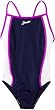 Speedo Girls 7-16 Mesh Splice 1 Piece Swimsuit