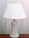 Belleek Castle Lamp and Shade, 22"