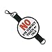 SERVICE DOG NO Eye Contact Touch or Talk 2 in 1 Double Sided Patch Clip Leash Wrap