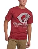 MLB Men's Cincinnati Reds Submariner Short Sleeve Basic Tee (Cardinal Heather, Large)