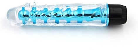 PleasantMomentsTM Waterproof Silicone Massager (Blue)