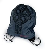 Apocalypse Series 'Legend Bag' (Drawstring tog bag / Back Sack / School bag / Gym Bag / backpack) - Sacred Seal (Grey)