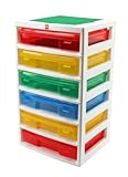 IRIS LEGO 6-Case Workstation and Storage Unit with 2 Base Plates IRIS LEGO 6-Case Workstation and Storage Unit with 2 Base Plates