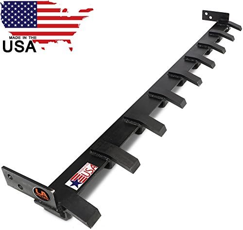 48"-72" Bucket Tooth Bar Universal Size Skid Steer Tractor 24 Hour Custom USA