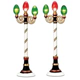 Department 56 Holiday Street Lamps, Set of 2