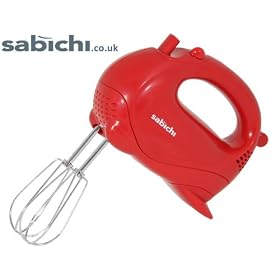 Essential Hand Mixer in Red