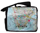 NYマップ　メッセンジャーバッグ　スモール　mapbag