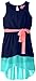 ZUNIE Big Girls' Colorblock Dress with Contrast Sash
