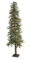 5' Pre-Lit Frosted Alpine Artificial Christmas Tree - Multi Lights