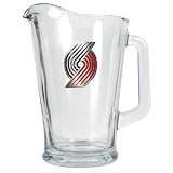 Portland Trail Blazers Large Glass Beer Pitcher