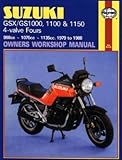 Suzuki GSX/GS 1000 & 1100 4-valve fours owners workshop manual