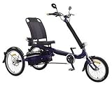 International Surrey Company EZ Rider Electric Tricycle (Blue)