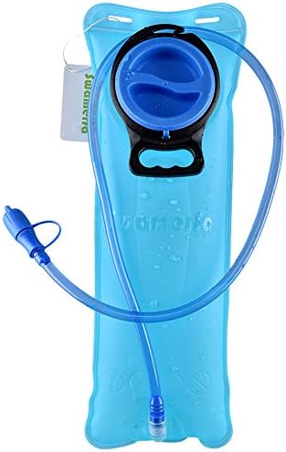 Swamerfa Foldable Soft Outdoor Backpack Water Reservoir Bag System 2.5 Liter 88 Oz TPU Hydration Bladder for Bicycling Hiking Climbing, FDA Approved Non Toxic BPA-Free