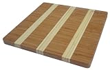 Island Bamboo 11-by-14-Inch Solana Cutting Board and Serving Tray