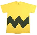 Peanuts Charlie Brown Zig Zag Stripe Shirt (XL)