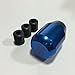 Generic Universal Oval Aluminum Alloy Car Manual Gear Stick Shift Knob - blue RS.700.00