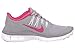 NIKE Women's Free 5.0+ W Wolf Grey/Pink Force/White Ankle-High Mesh Running Shoe - 7M
