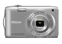 Nikon COOLPIX S3300 16 MP Digital Camera with 6x Zoom NIKKOR Glass Lens and 2.7-inch LCD (Silver)