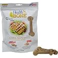 Omega Paw Health Bone Small Chicken Dog Treats, 14-Ounce