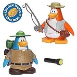 Disney Club Penguin 2'' Mix 'N Match Figure Pack - Camper and Fisherman