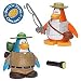 Club Penguin 2 Inch Mix 'N Match Figure Pack - Camper & Fisherman - Series 4