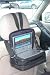 Rasfox Carry Case (Leather Look , PU) for Up to 9 Portable DVD Player with Car Mount System (Black)