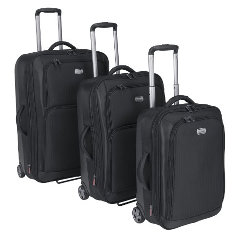 Travelite Kofferset Hamburg Hybrid-Trolleys 3-teilig, schwarz, 72/62/52 cm Preisvergleich