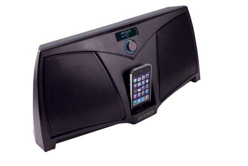 Kicker iK501 Digital Stereo System for iPhone and iPod (Black)