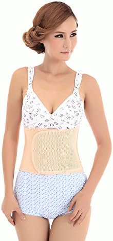 Breathable Elastic Postpartum Wrapper Maternity Support Belt Abdominal Binder Slimming Belt Waist Band Abdomen Compression Girdle Belly Trimmer Shaper Band for Women