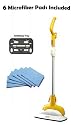 Haan FS-20+ Steam Cleaning Floor Sanitizer, with Sanitizing Tray For carpets, and 6 Microfiber Pads - FREE SHIPPING