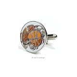 Sports Nuts Themed Executive Cufflinks w/Jewelry Box